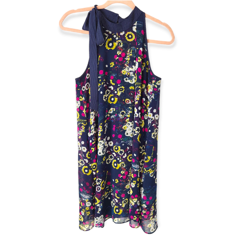 RACHEL Rachel Roy Navy Floral Mini Dress